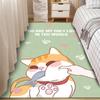 Roztomilý kreslený koberec dívka obývací pokoj koberec růžový koberec protiskluzová podlahová rohož obývací pokoj ložnice