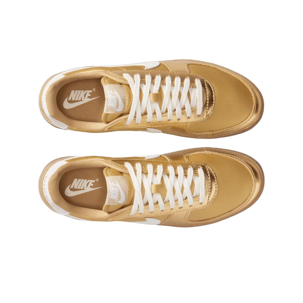 Nike Field General 82 Metallic Gold Women Sneakers Gum-Dark-Brown Sail HQ7397-700