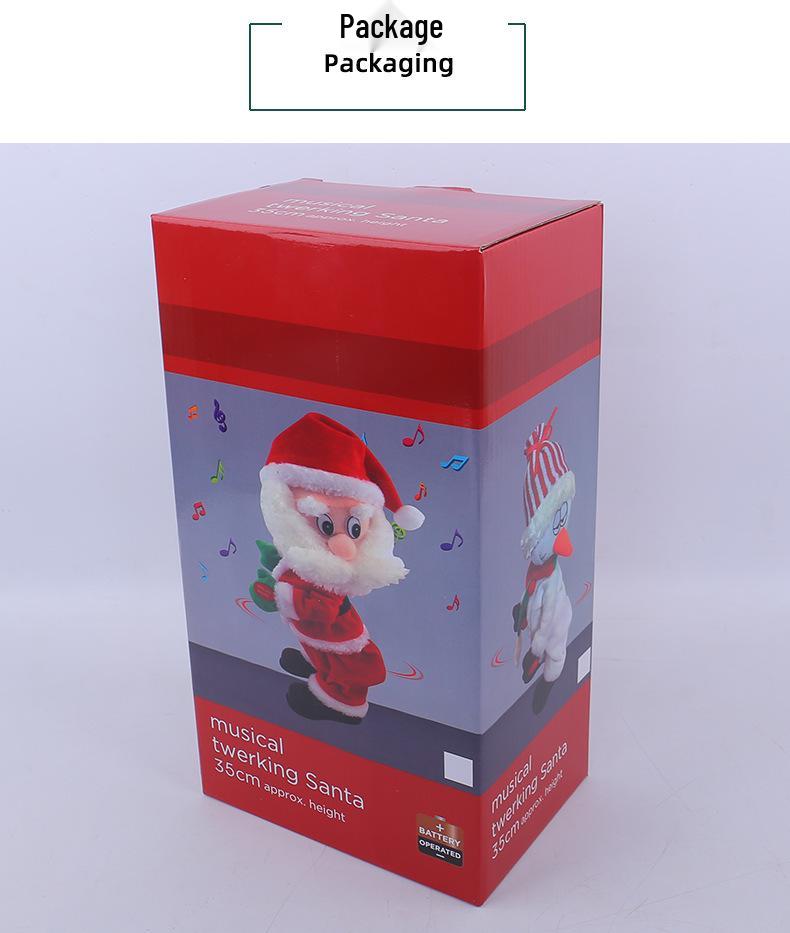 Creative Musical Wiggle Butt Santa Claus - Christmas Novelty Gift