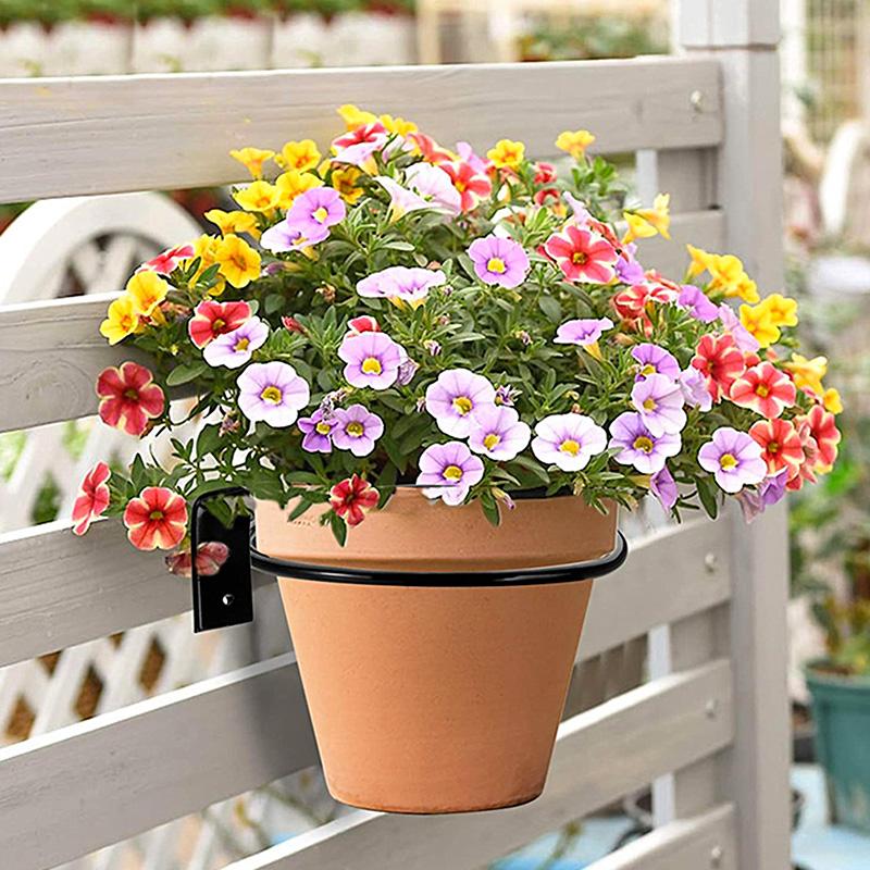 

Садовые принадлежности Подставка для растений Кашпо Подставка для растений Практичный держатель для ваз Легко устанавливаемый держатель для кашпо Металлический держатель Кольцо для подвешивания 11cm x 6.5cm