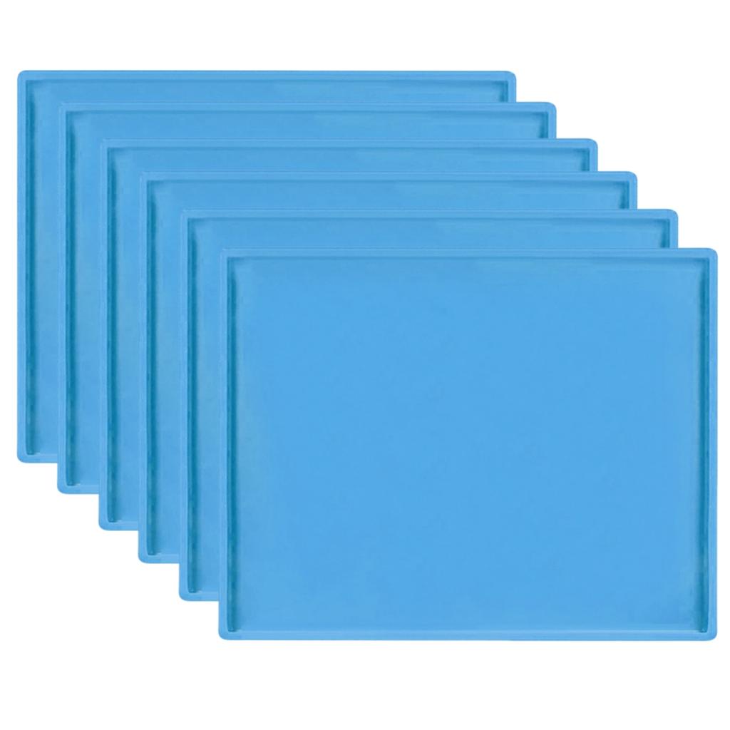 6 Pezzi Tappetini in Silicone per Essiccatore Antiaderenti Rivestimenti per Teglia da Forno Compatibili con Forno e Essiccatori Alimentari Cosori