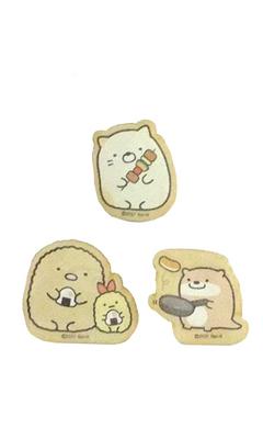 Sumikko Gurashi Set Camp Made In Japan SG/CP Clips, 3-Piece (Sumikko B),