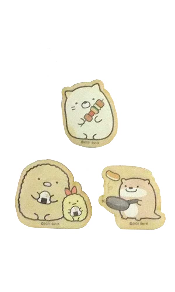 

Набор Sumikko Gurashi для кемпинга Сделано в Японии SG/CP Клипсы, 3 штуки (Сумикко Б),