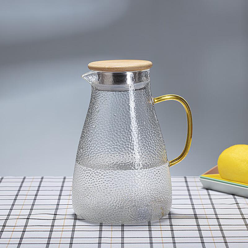 Lilang Hammered Glass Cold Water Pitcher