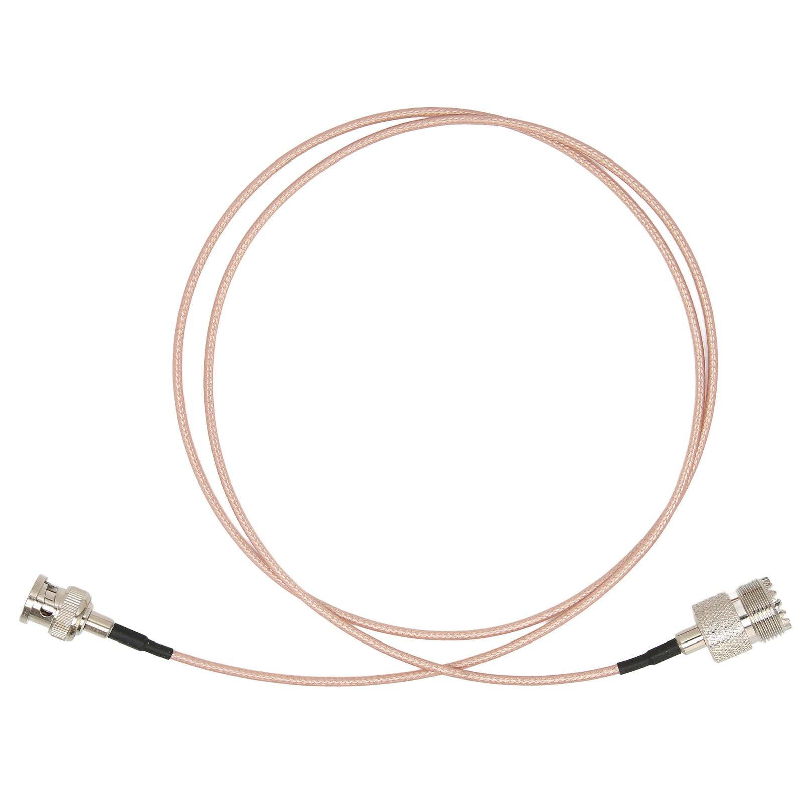 

UHF SO239 до BNC Male Коаксіальний кабель для CB Аматорського Двостороннього Радіо Аналізатор Антени Радіосканер