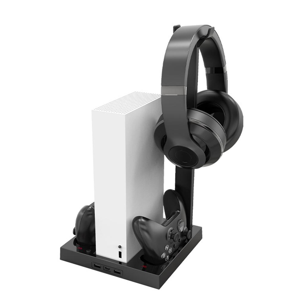 Verbesserte vertikale Ladestation mit Lüftern, kompatibel mit Xbox Series S, tolle Leistung