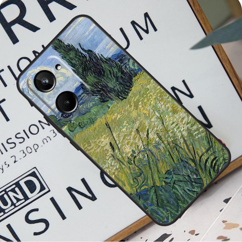 Paintings Starry Night Gogh For Realme 12 Pro Plus 9 10 11 GT5 C51 C31 C67 C55 C53 C35 C33 C30 C21Y C25s GT Neo 6 Case