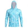 Herren Kapuzen-UPF-Sonnenschutzkleidung Leichte Schnelltrocknende Outdoor-Jacke Windbreaker zum Angeln Wandern