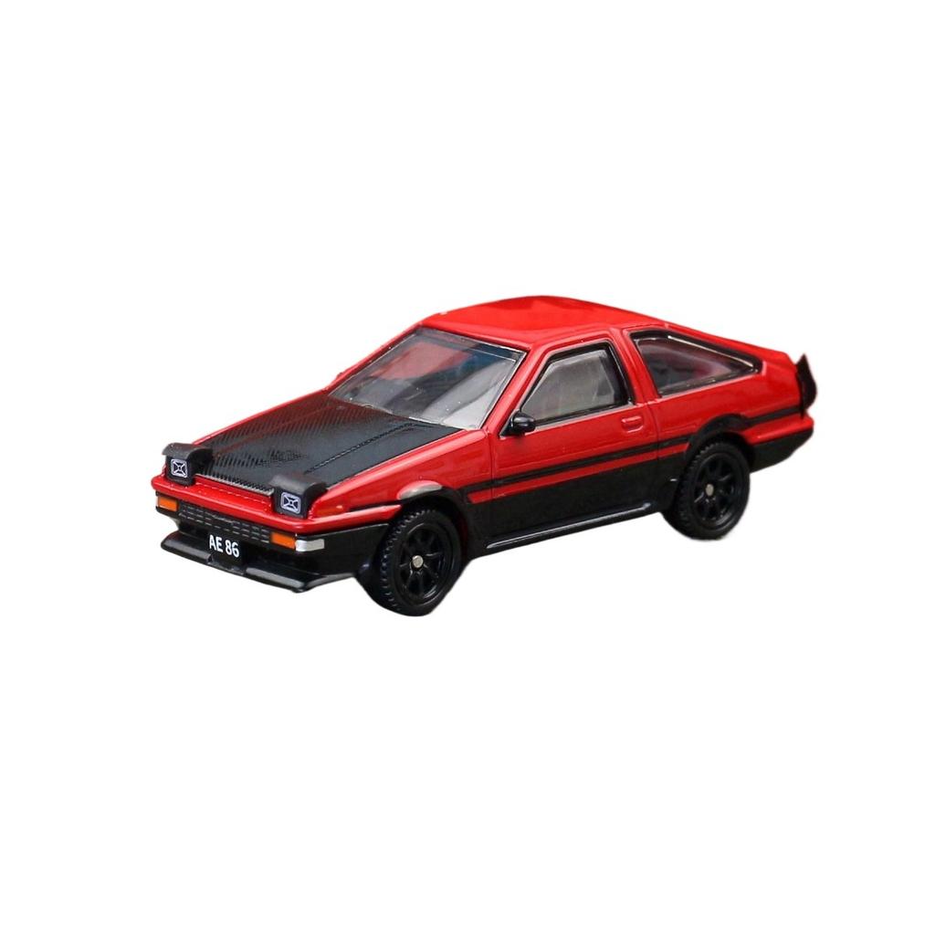 1/64 Scale Toyota AE86 Toy Car Model CCA MSZ 1:64 Diecast Vehicle Miniature Free Wheels Collection Suitable for Hot Wheels Gift Kid