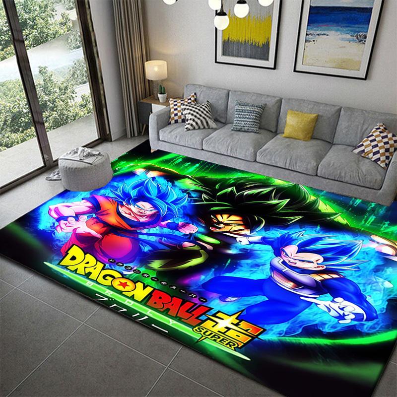 

Dragon Ball Round Coffee Table Carpetanime soft washable cartoon floor carpet 60x90cm