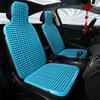 Universal Sommer Autositz Kühlkissen PVC Perlen Massage Autositzbezug mit weicher Taillenmatte Atmungsaktiv Langlebig 1St