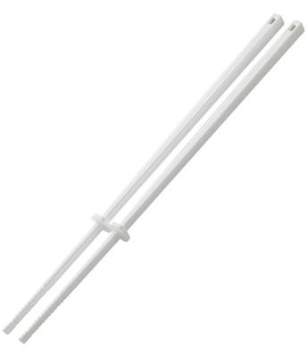 Yamazaki Jitsugyo Silicone Chopsticks White X X H30cm Tower Chopsticks with Chopstick Keeper Heat Resistant 4274 Approx. W0.8 D0.8