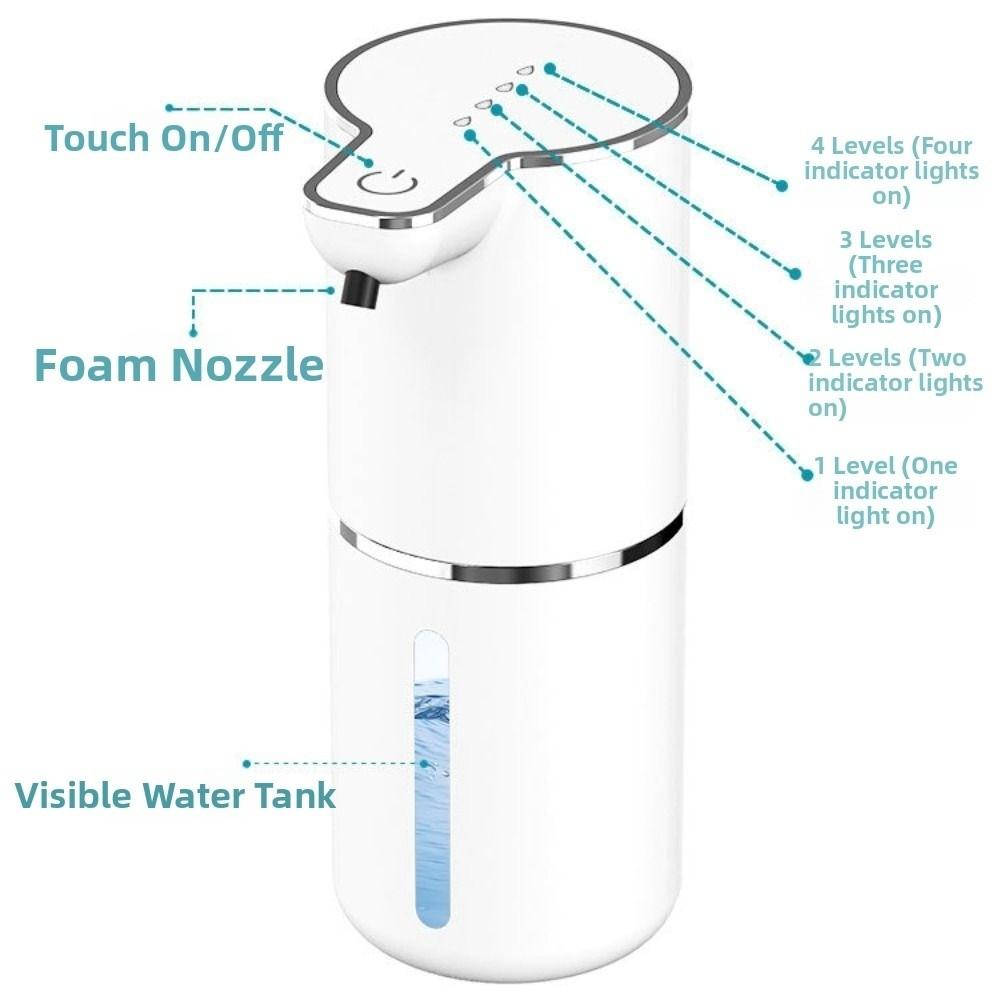 350ML Automatic Soap Dispenser Wall Mounted Hand Sanitizer Machine  Bathroom Kitchen Use