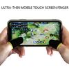 1 Pair  Mobile Game Sweat-Proof Fingers Gloves Touch Screen Thumbs Finger Sleeve