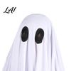 Costume Fantasma per Travestimento di Halloween per Bambini Adulti Cosplay Vestito Mantello Adulto Mantello Bianco Spettrale con Fori Neri per gli Occhi Tuta Facile da Indossare