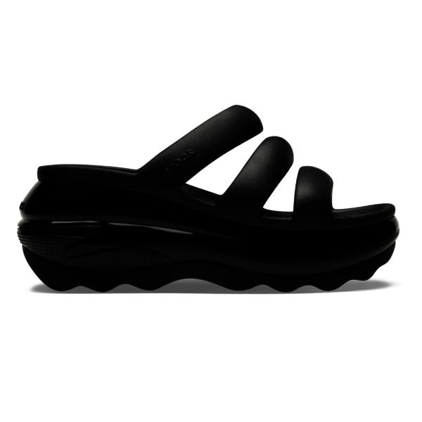 Crocs Mega Crush Triple Strap Sandal Slipper 209842 001