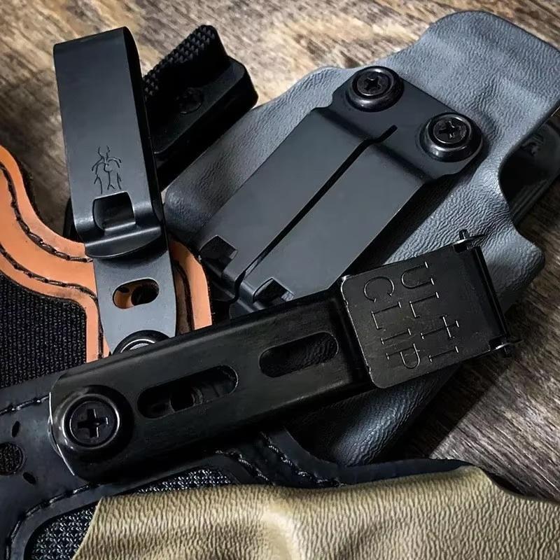 Nastavitelný Kydex Pouzdro Klipy na Opasek Venkovní Edc Kempování Džungle Pevná Čepel Nůž Modifikační Příslušenství