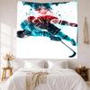Hockey1 Wall Decor Tapestry Art For Pet Memorial Birthdaywedding Party Backdrop Family Gift
