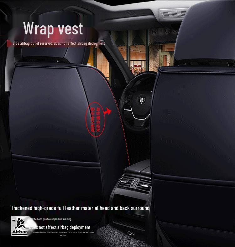 Universal Linen Seat Cover for Honda Accord 8th-10th Gen - Half Cushion, Full Cover, All-Season