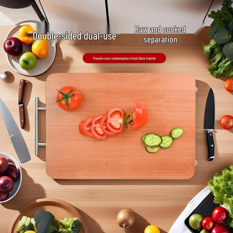 Solid Rosewood Double-Sided Kitchen Cutting Board