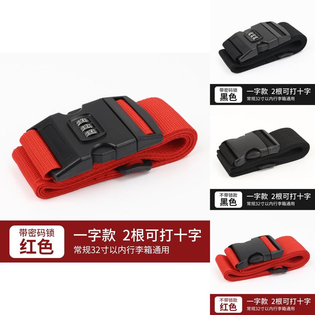 Strap Personalised Luggage Safety Travel Suitcase Belt Baggage Straps Lock With
