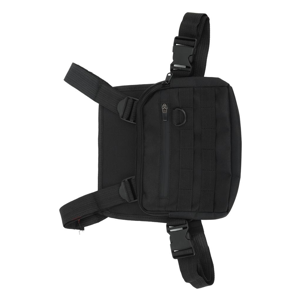 Chest Rig Waterproof Oxford Cloth Adjustable Shoulder Strap Pouch Vest Pack Bag for Outdoor