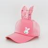 Sequins Cute Rabbit Baseball Cap Boys and Girls Baby Cap Formula Sunscreen Student Sun Hat