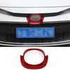 For Toyota Corolla 2020-24 Gloss Red Front Mesh Grill Emblem Badge Frame Trim 1P