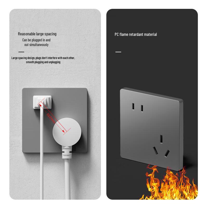 Yueliheng 16A 5-Hole Power Socket
