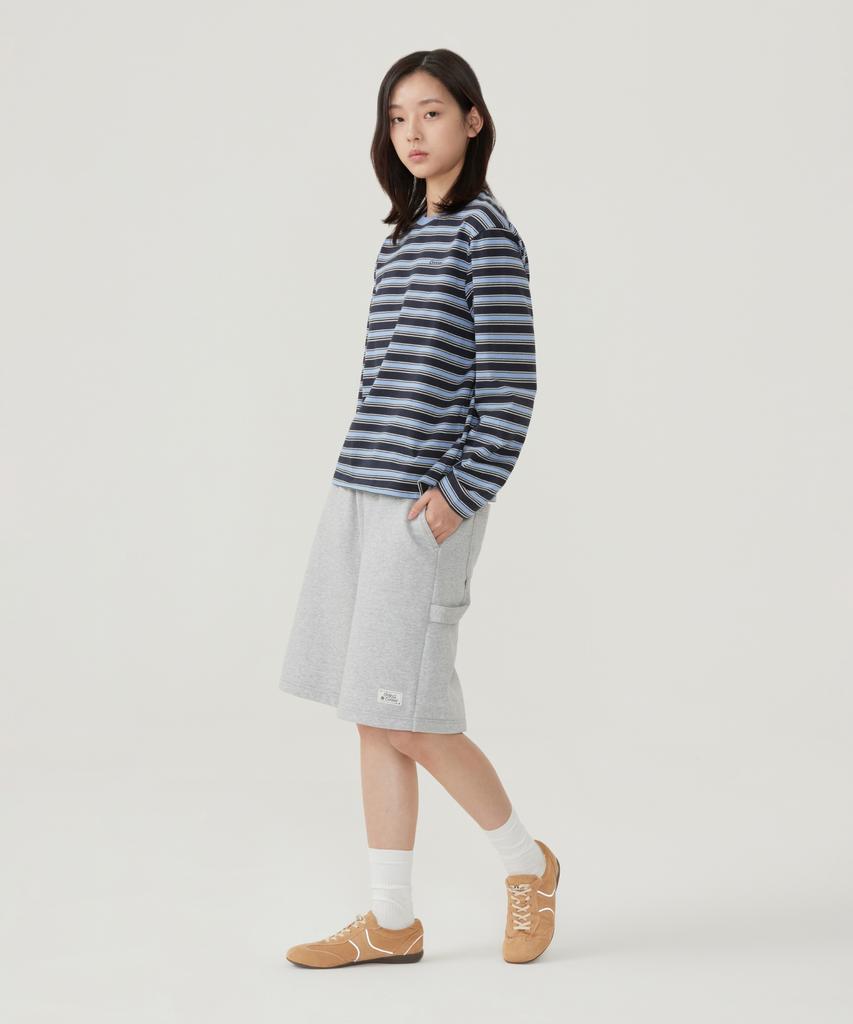 COVERNAT WOMAN Women'S Sweat Bermuda Shorts Dusty Blue