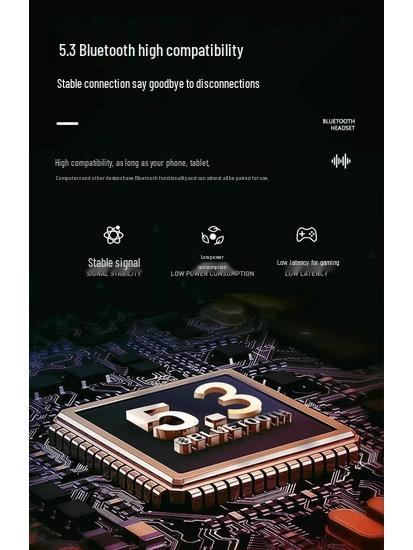 X55 Cross-Border Bluetooth Bone Conduction Earphones: True Wireless, High-End Comfort, Long Battery Life