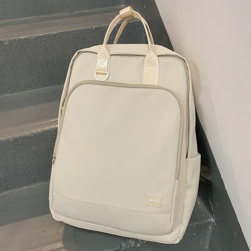 

Hand-held Schoolbags for Primary School Students First Grade Girls Junior High School Students New Solid Color Backpacks