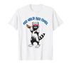 Funny Raccoon 4th Of July Patriotic Cute Red White And Feral T-Shirt Unisex T-Shirt