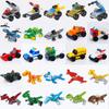 Dinosaur Car Building Blocks - Small Box Toy for Kids