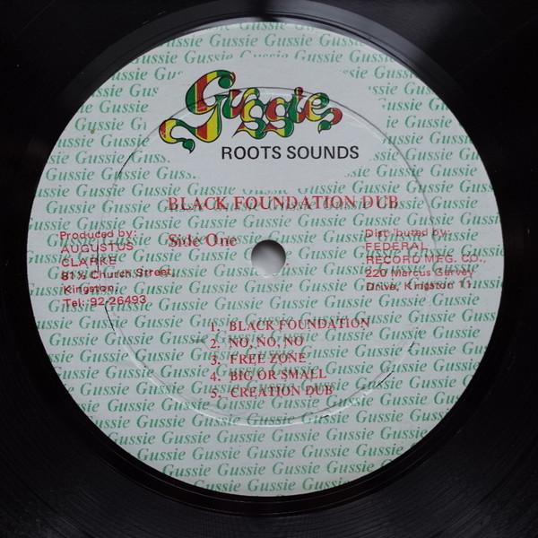 

LP Record AUGUSTUS GUSSIE CLARKE - Black Foundation Dub NONE Gussie Roots So 1977 Jamaica Reggae, Ska & Dub Used