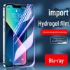 Hydrogel Anti-Peep Blue Light Protective Film for iPhone 11 Pro Max, XR, 12, 13, 14, 7, 8.