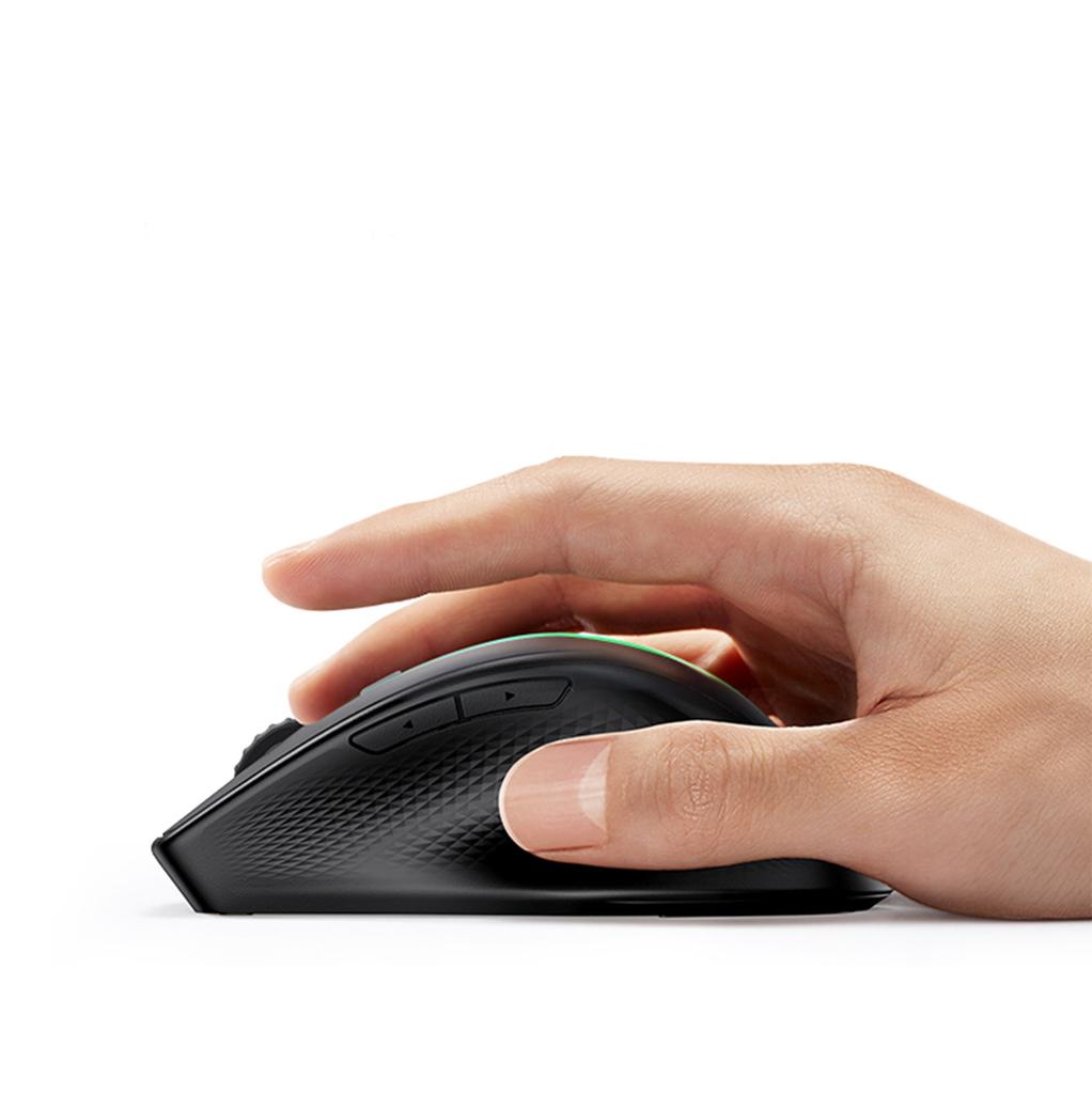 Ugreen MU101 Ergonomic Wireless Bluetooth Mouse - Blue, 2.4 GHz Connection