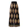 Women's Summer Wide Leg Pants High Waisted Flowing Pockets Fashion Casual Casual Bohemian Printed Beach Pants