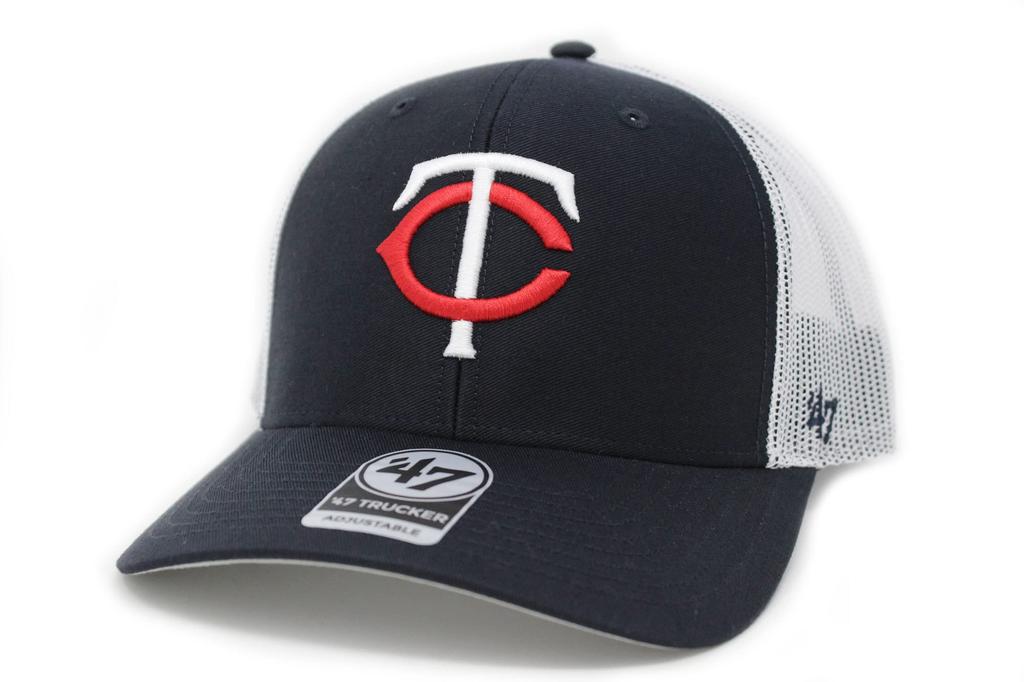 47 Brand 47 TRUCKER Mesh Cap, MLB American League, Minnesota Twins, Free Size