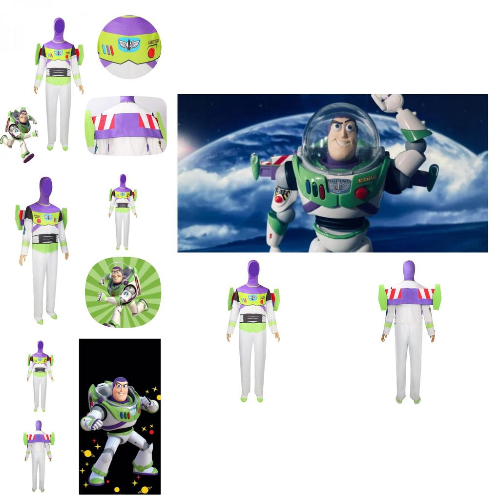 Cosplay-Kostüm von Buzz Lightyear aus Toy Story Lustiger Stil Geeignet für Spiel-Animation Rollenspiel