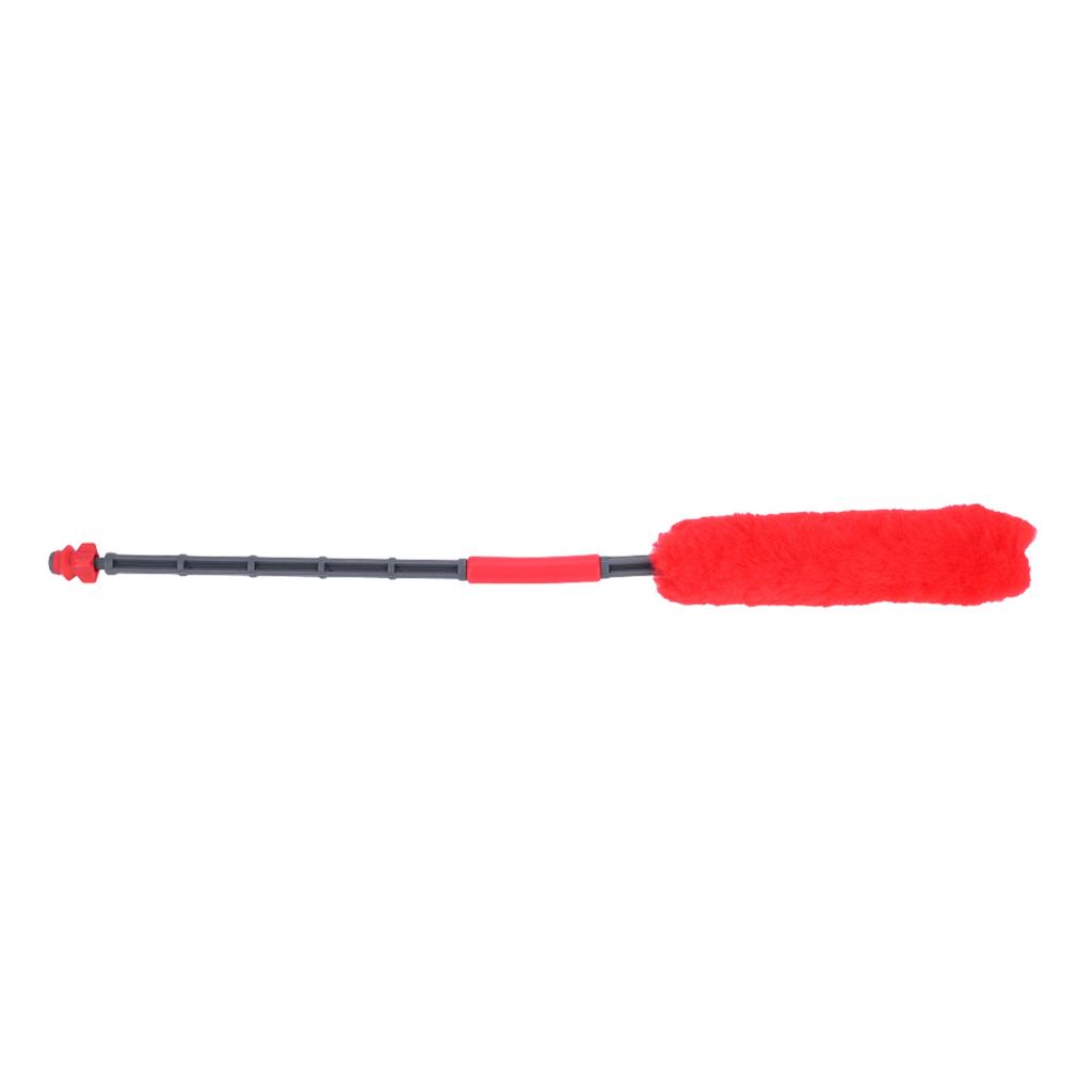 Wolle Paintball Lauf Einzelner Wischer Squeegee Puffer Reinigungszubehör (rot)