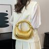 Fashion Acrylic Special-shaped Glossy Women's Dinner Handbag, New Exquisite Glossy Shoulder Messenger Bag