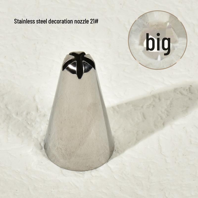 

Набор для декорирования из нержавеющей стали с кремовым клеем для самостоятельной выпечки и украшения тортов No. 21