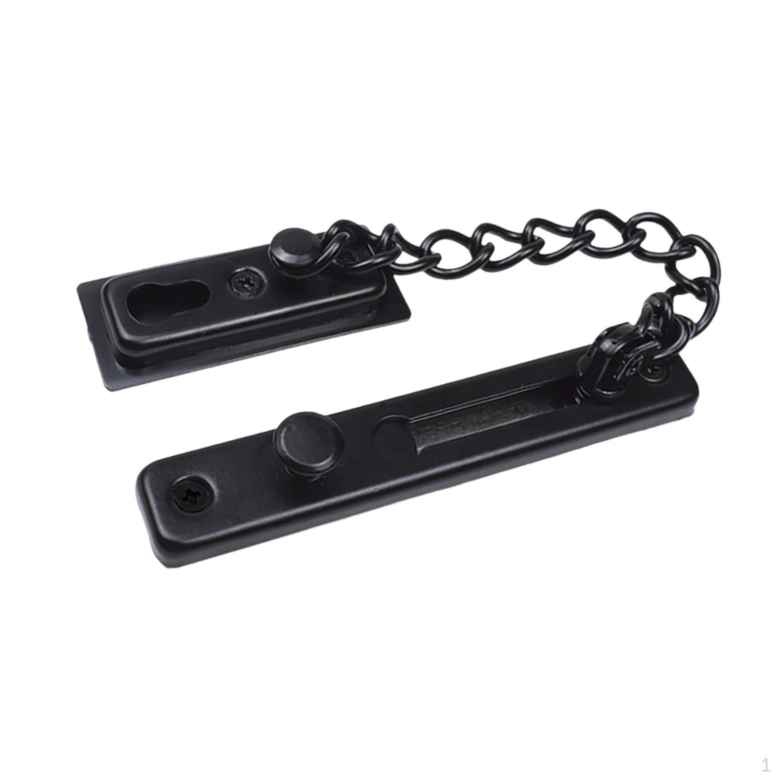 

Цепной дверной замок-защелка Безопасность и защита Противоугонный пресс black