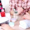 2pcs 80 Ml Clear Pump Dispenser Bottle with Metal Flip Cover Glass Nail Polish Remover Push Down Dispenser Bottle Refillable Push Down