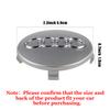 4PCS 59mm Replacement Car Wheel Center Hub Caps Tire Rim Covers Decoration for Audi S A3 A4 B8 8P 8V A6 C7 A5 Q5 B7 B6 B9 Q7 A1