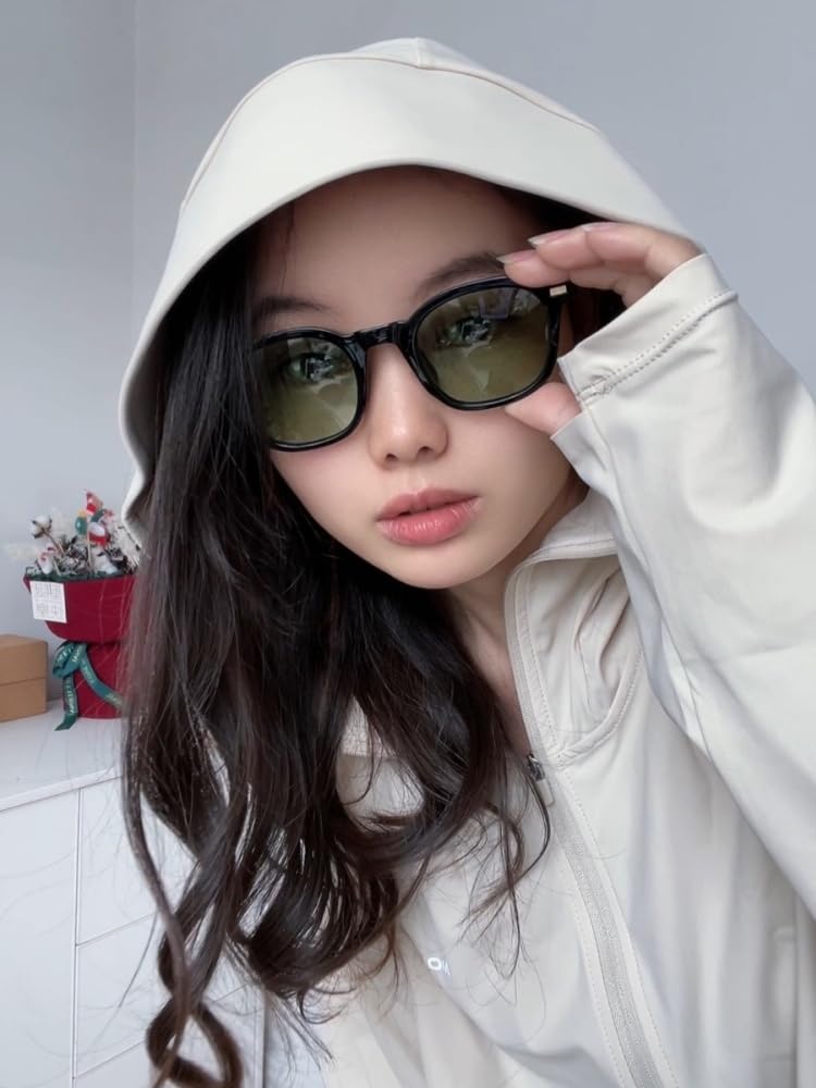 Sunglasses for Men and TAC UV Fashion Colored for Colored Sunglasses B1489 [FEISEDY] Women, Polarized, UV400, Protection, Glasses, Lenses, Travel,