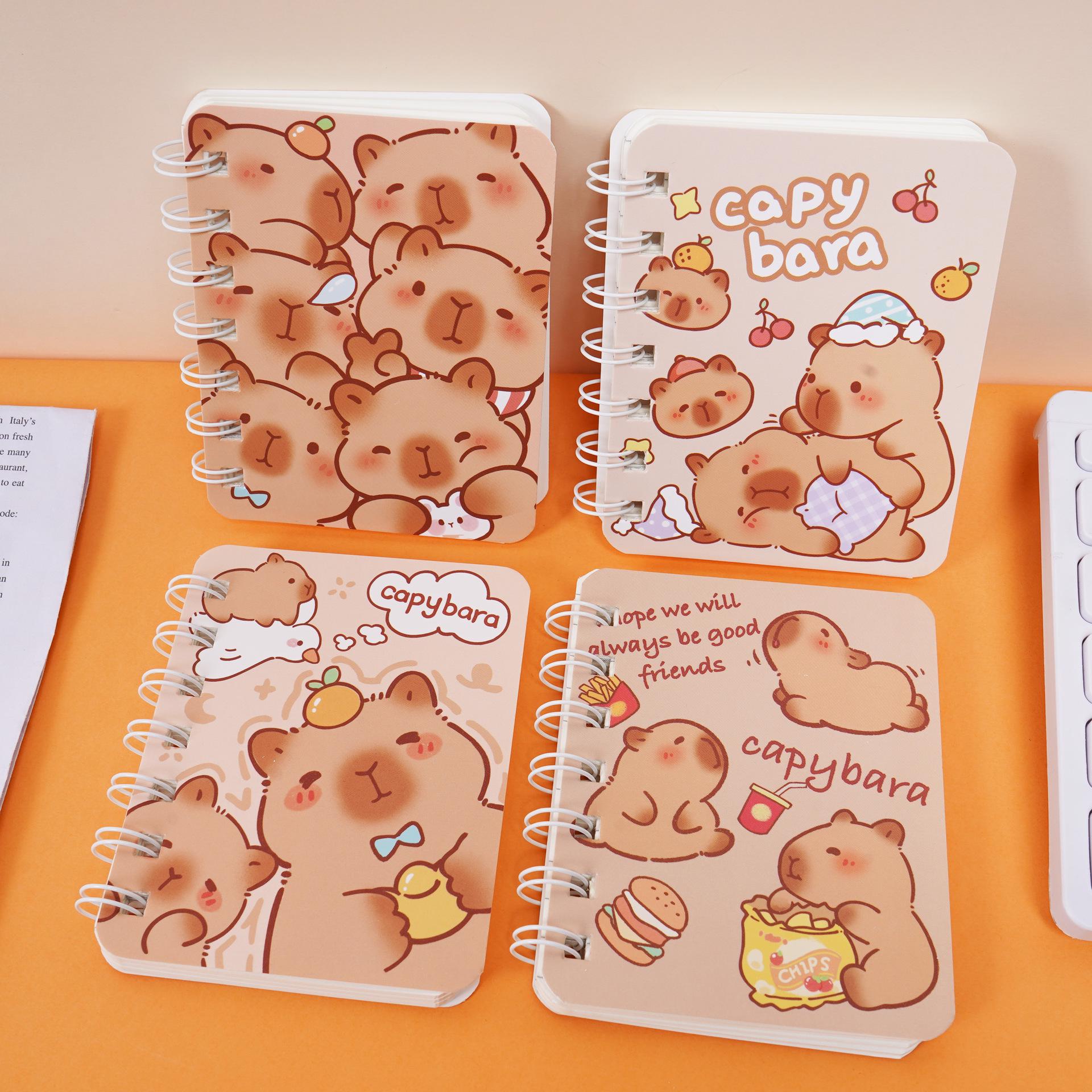 

MK-4222 Capybara A7 Portable Mini Coil Notebook Diary