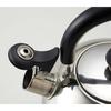 Pearl Metal Whistling Kettle, 2.3L, Induction Compatible, Stainless Steel, Novel H-1391