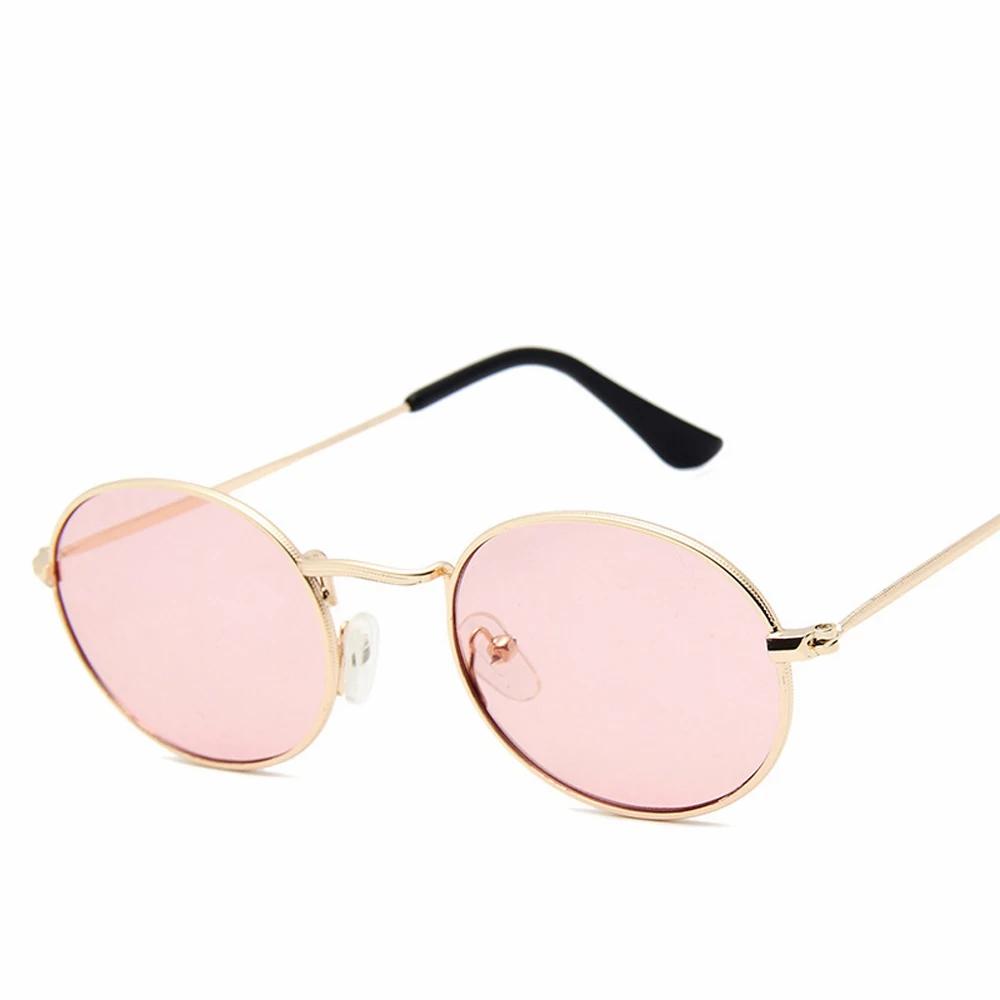 Stylish Durable High Quality UV Protection Classic Oval Sun Glasses Glasses with Mirrored Lenses for Men and Ladies